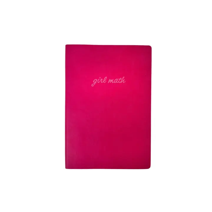 Girl Math Journal- Pink