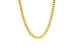 Cuban Link Chain Necklace- Gold