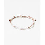Pearl Threaded Bracelet- Natural
