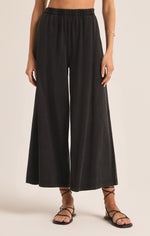 Scout Jersey Flare Pant- Black