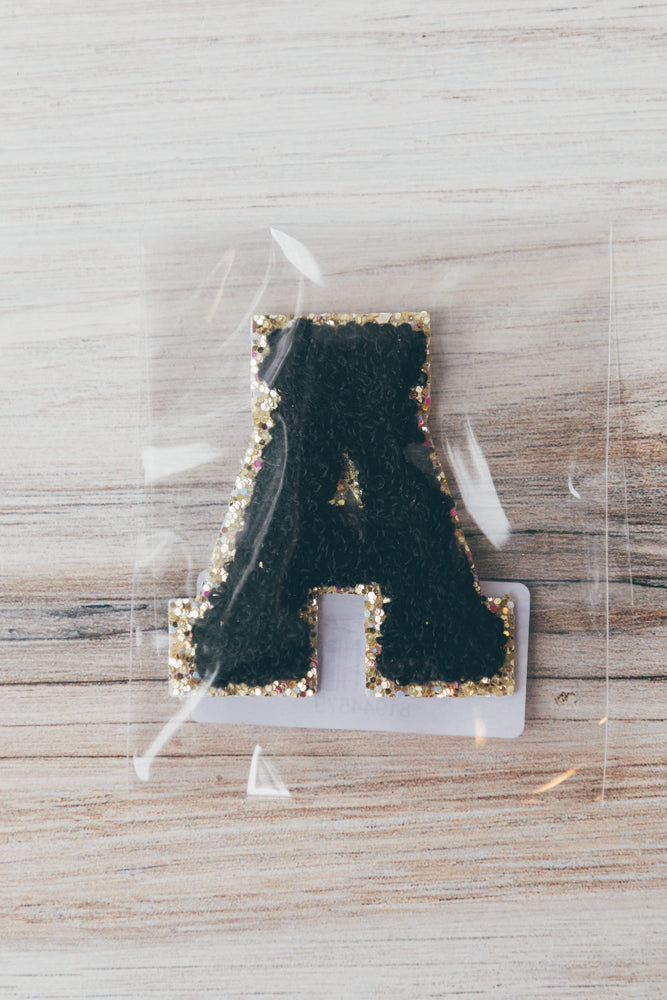 Varsity Letter Patches- Midnight