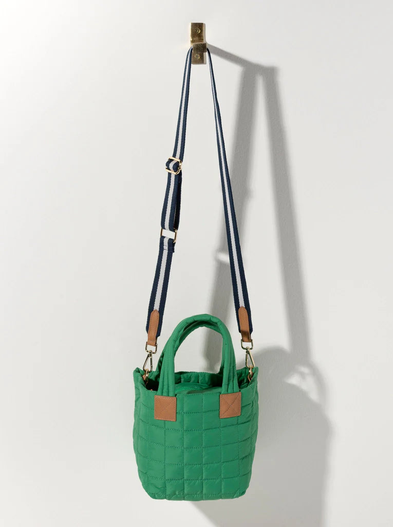 Ezra Mini Tote Cross-Body in Green