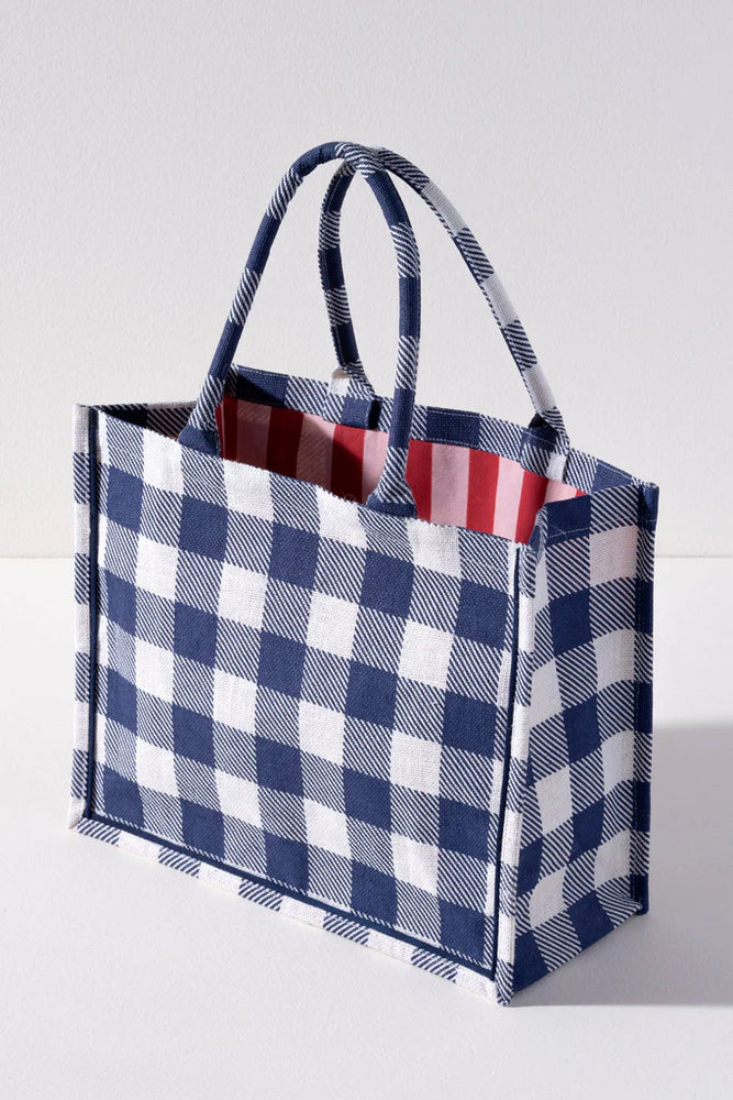 Dolly Tote Bag- Blue