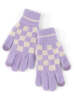 Tanner Touchscreen Gloves- Lilac
