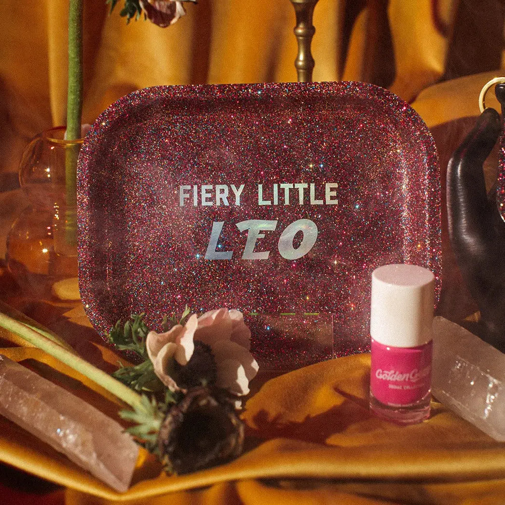 Fiery Little Leo- Tray