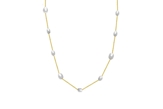 Perfectly Pearl- 14k Gold