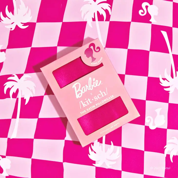 Satin Pillowcase - Iconic Barbie