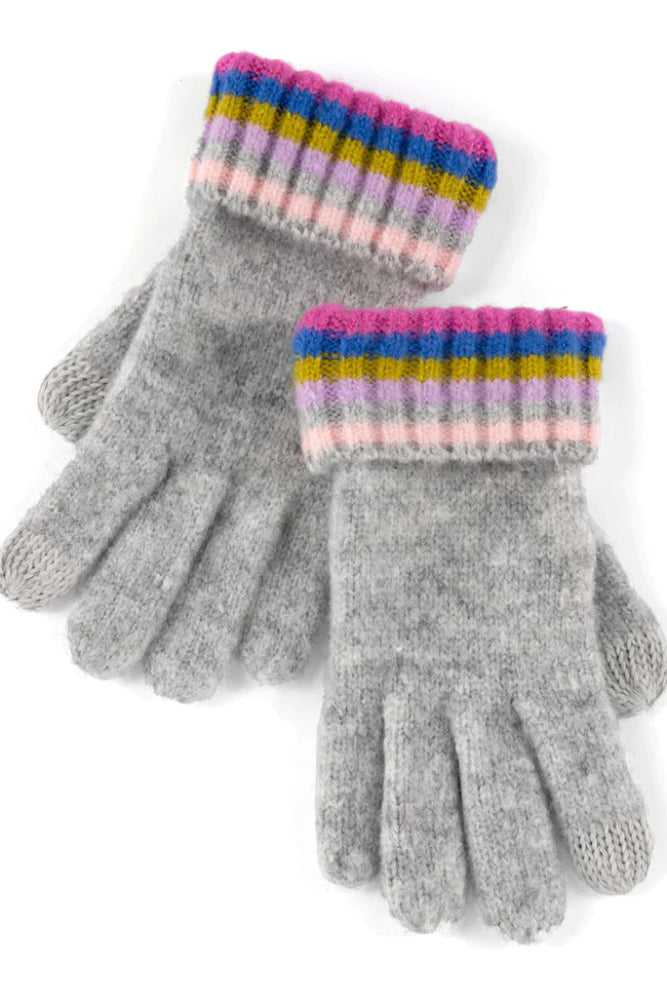 Ronen Touchscreen Gloves- Grey