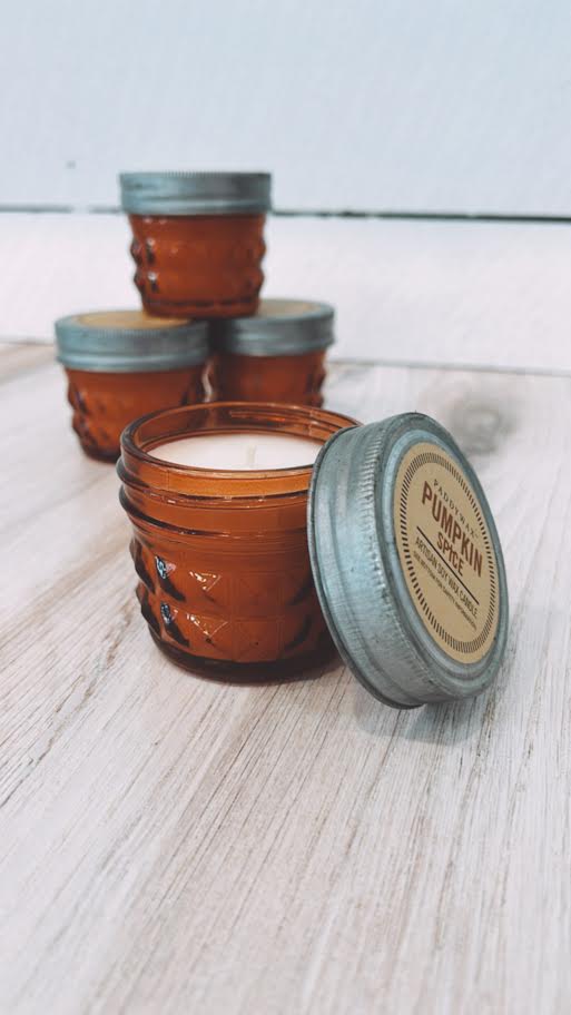 Relish Jar 3oz Terracotta Pumpkin Spice