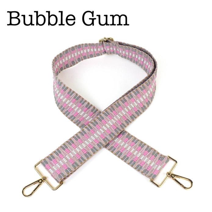 Bag Strap- Bubble Gum