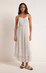 Rose Maxi Dress- White