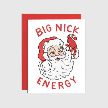 Big Nick Energy Holiday Card