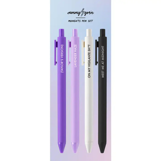 Midnights Taylor Swift Gel Pen Set