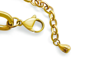 Cuban Link Chain Necklace- Gold