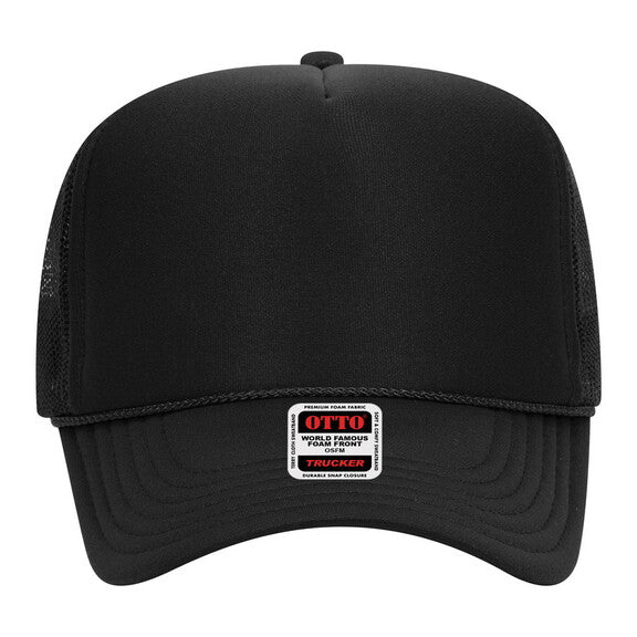 Mesh Trucker Hat- Black