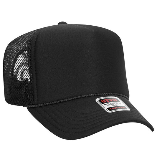 Mesh Trucker Hat- Black