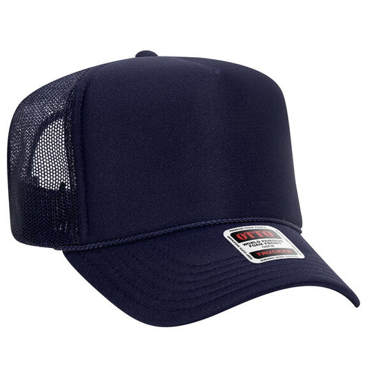 Mesh Trucker Hat- Navy