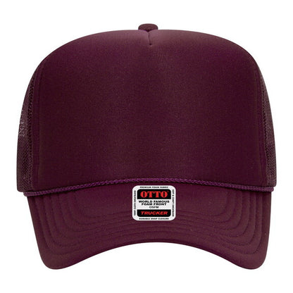 Mesh Trucker Hat- Maroon