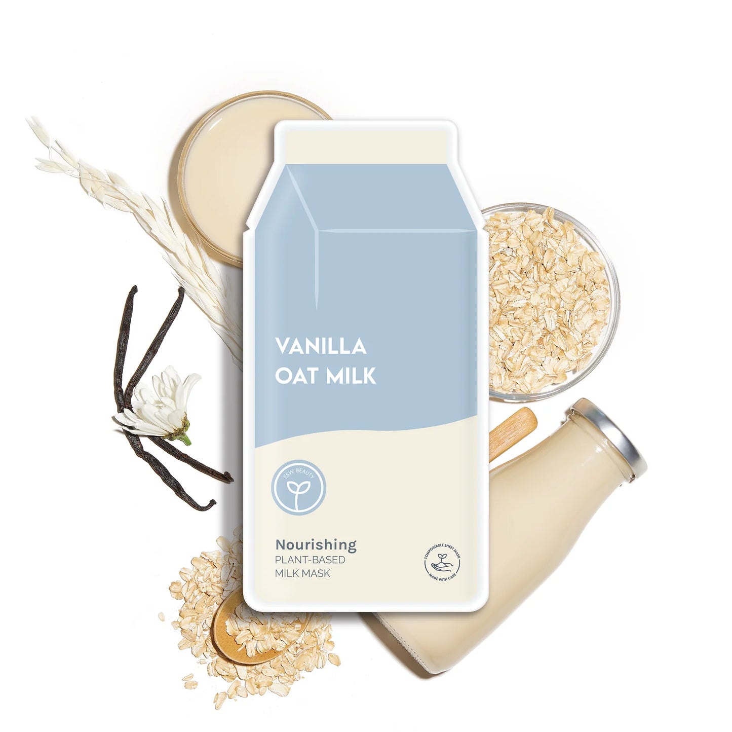 Milk Face Mask- Vanilla Oat Milk