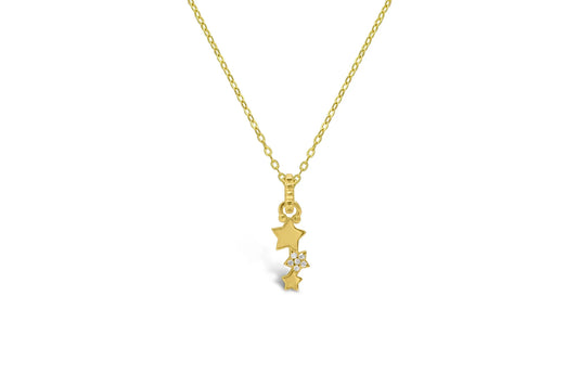 You're a Shining Star Necklace- Gold