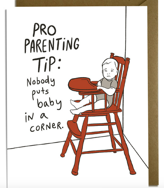 Corner Baby Card