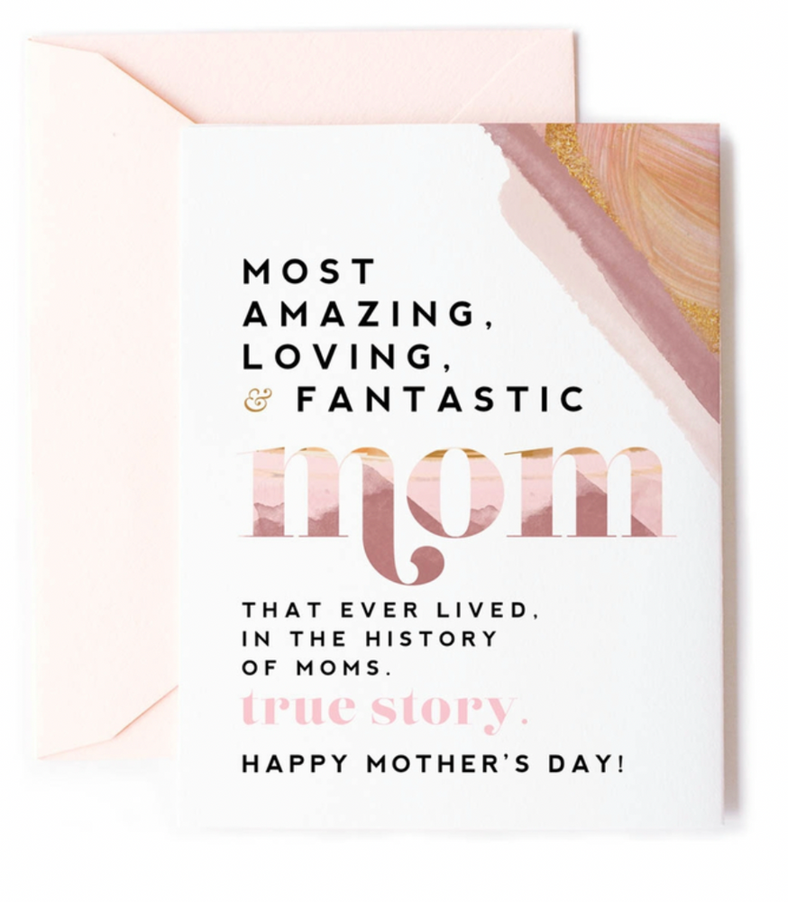 Most Amazing & Loving Mom Card
