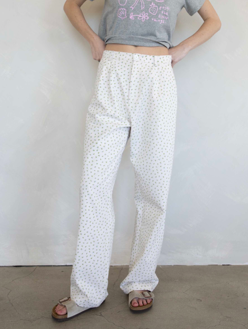 Gwyneth Pants- Ditsy Floral