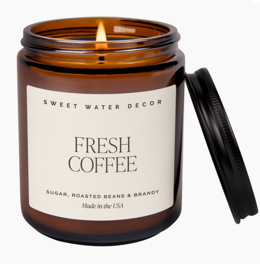 Fresh Coffee Soy Candle - 9 oz