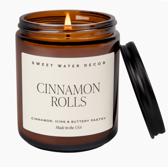 Cinnamon Rolls Soy Candle- 9 oz