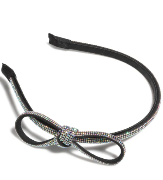 Bow Headband- Black