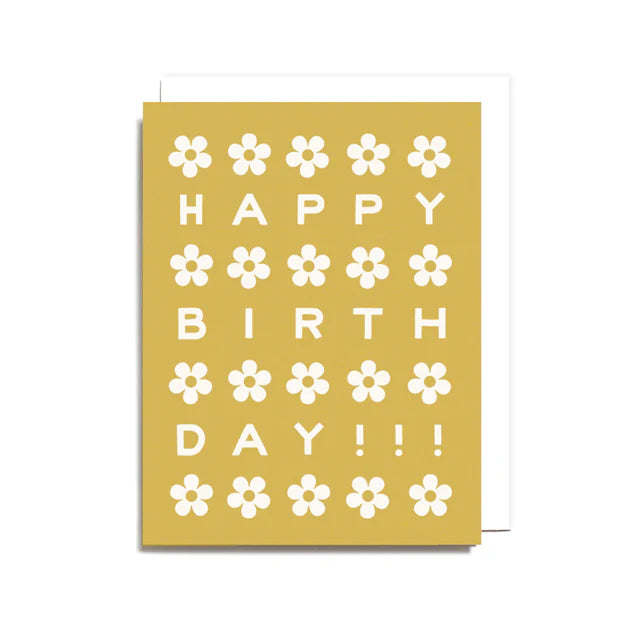 Daisies Birthday Card