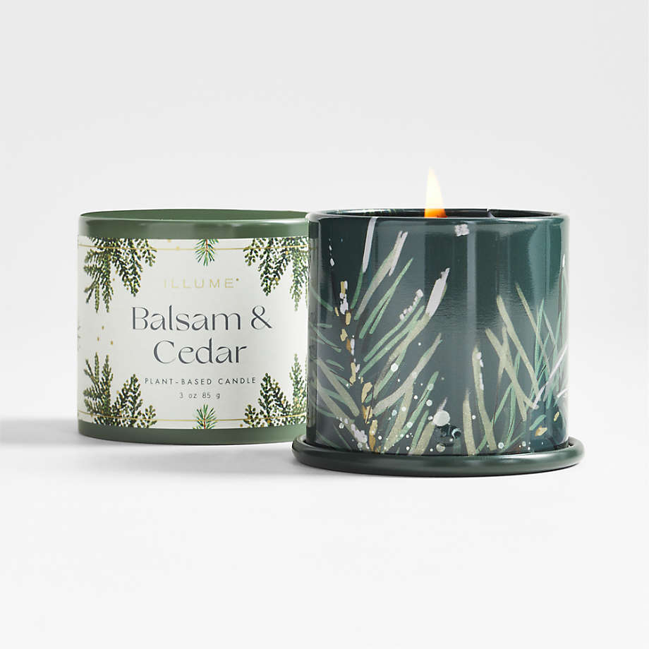 Balsam & Cedar Demi Tin Candle