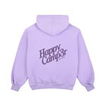 Happy Camper Puff Series Hoodie- Grape