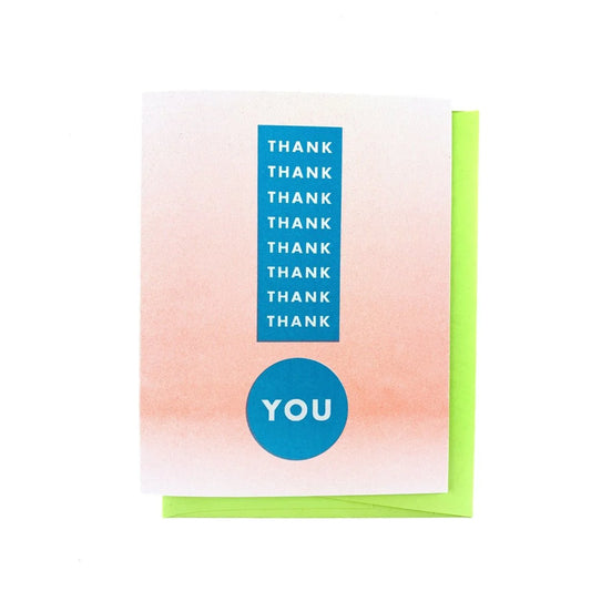 Thank You Exclamation Point- Greeting Card