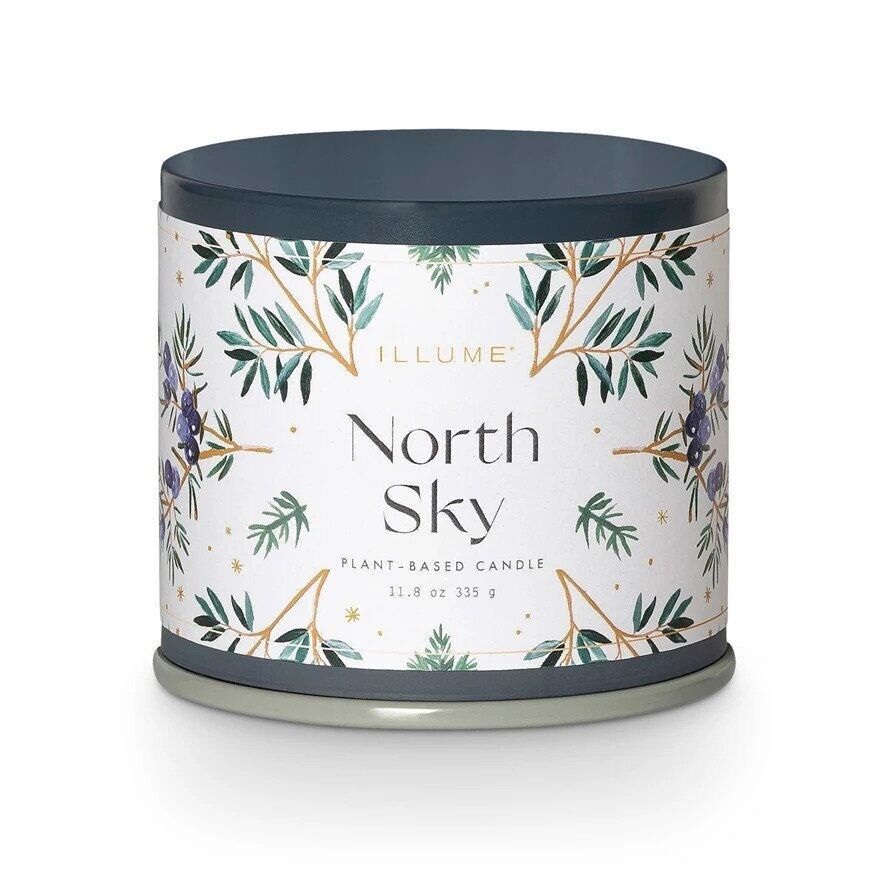 North Sky Large Tin Candle
