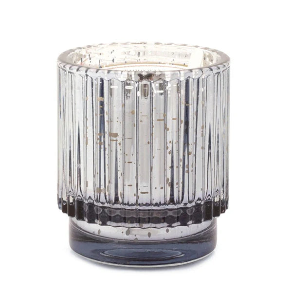 Ribbed Glass Candle 4.5oz - Cypress Fir