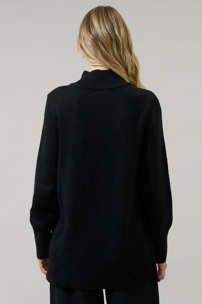 Brussel Mock Neck Sweater