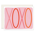 Colorful XOXO Card