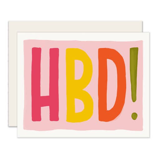 HBD! Birthday Card