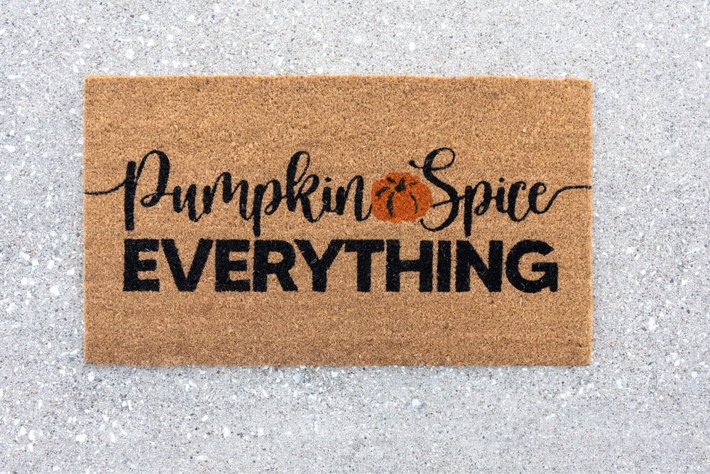 Pumpkin Spice Everything Doormat