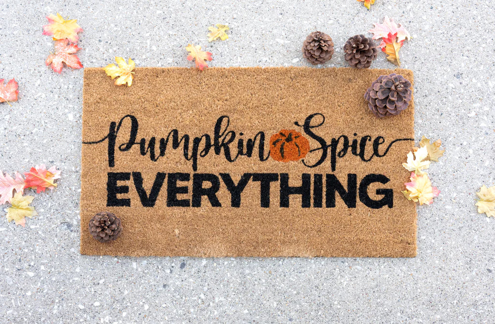 Pumpkin Spice Everything Doormat