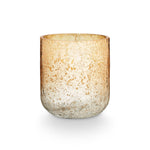 Winter White Radiant Small Glass Candle