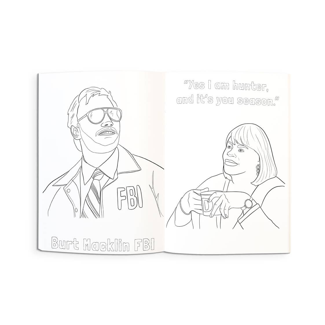 Parks & Rec Colouring Book