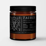 Taurus Zodiac Candle