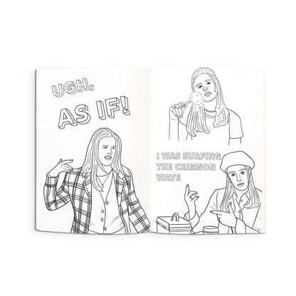 Clueless Colouring Book