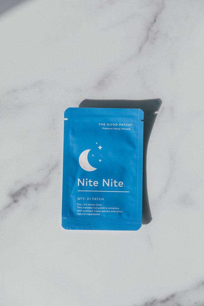 The Good Patch Hemp Infused: Nite Nite – ANTHEM style + gift