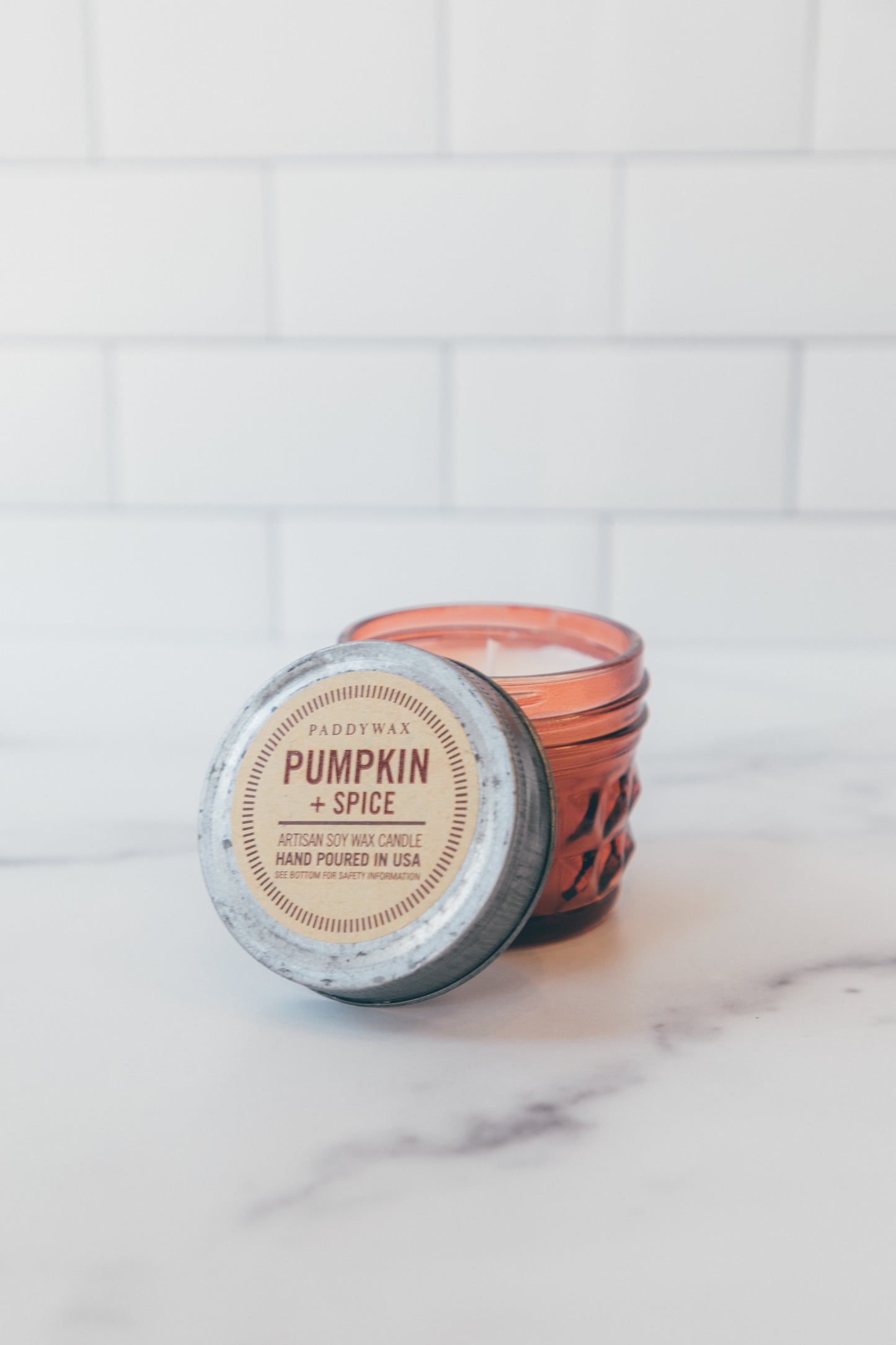 Relish Jar 3oz Terracotta Pumpkin Spice