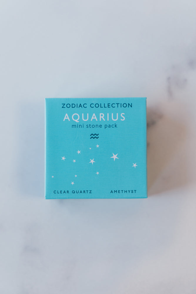 Zodiac Mini Stone Set - Aquarius