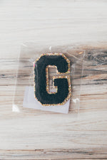 Varsity Letter Patches- Midnight