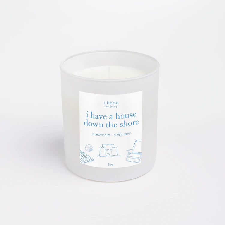 I Have a House Down the Shore Candle